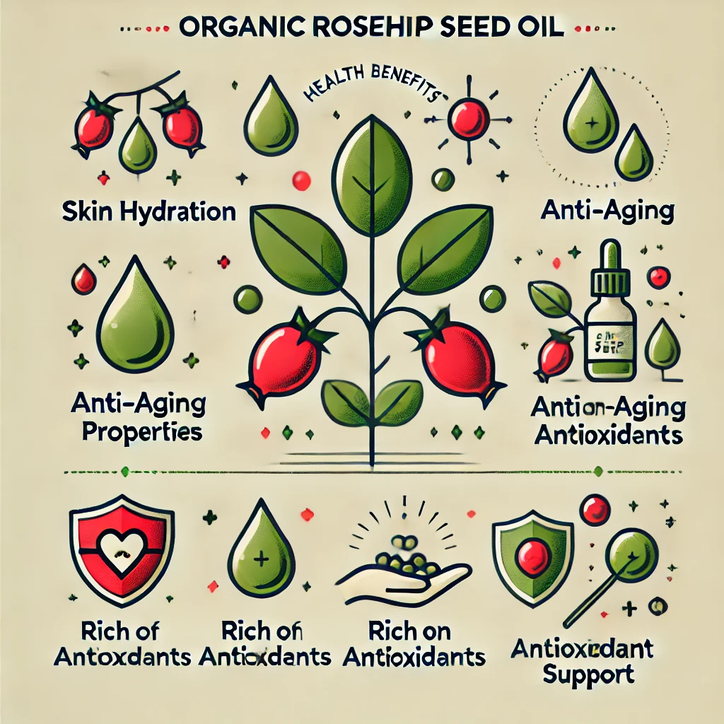 Organik Kuşburnu Çekirdeği Yağının Sağlığa Faydaları